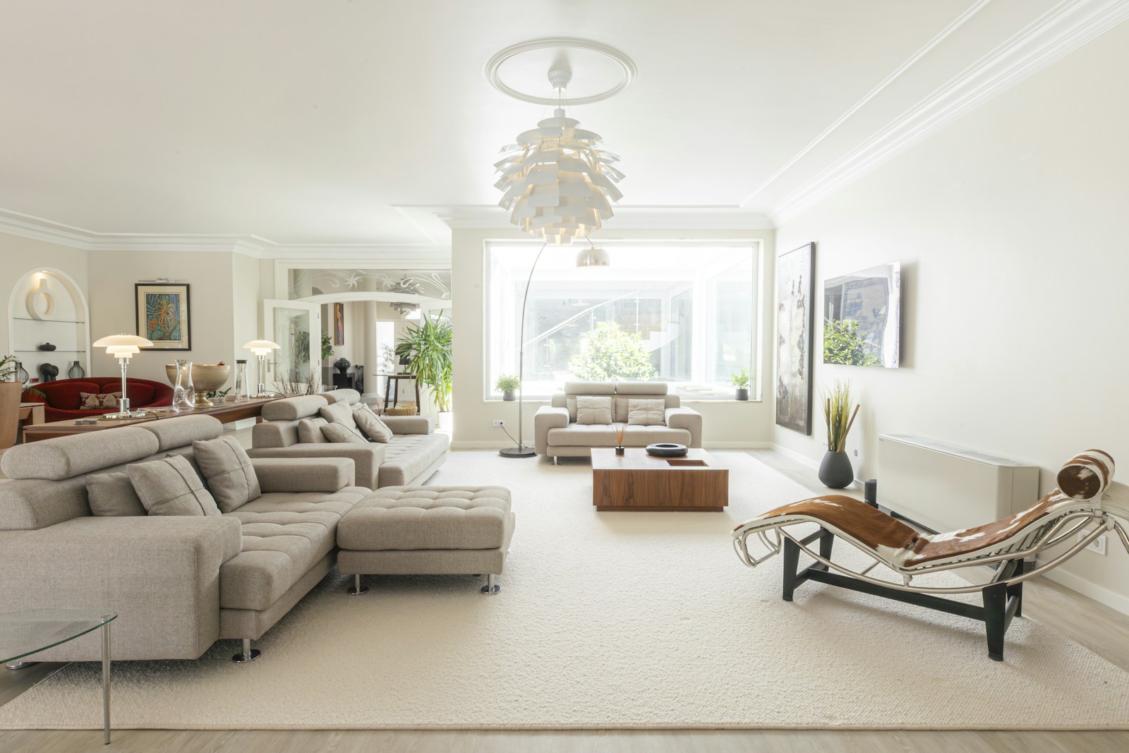 Light-filled living interior